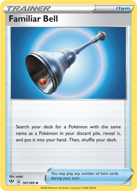 Image for Familiar Bell (161/189) (SWSH03) - Pokemon
