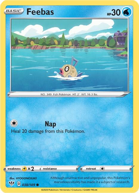 Image for Feebas (038/189) (SWSH03) - Pokemon