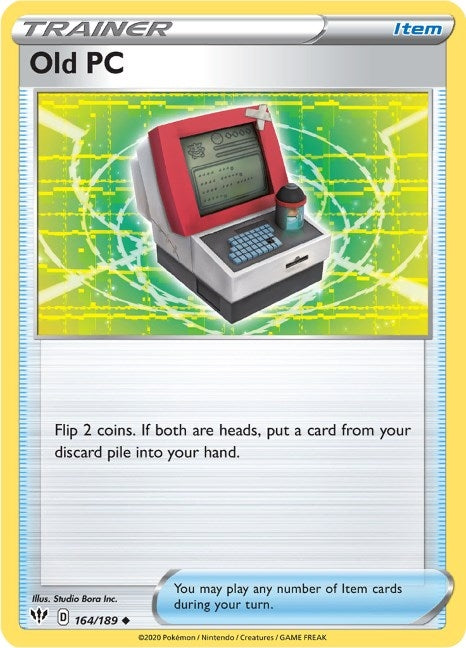Image for Old PC (164/189) (SWSH03) - Pokemon
