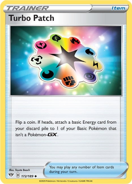 Image for Turbo Patch (172/189) (SWSH03) - Pokemon