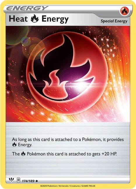 Image for Heat R Energy (174/189) (SWSH03) - Pokemon