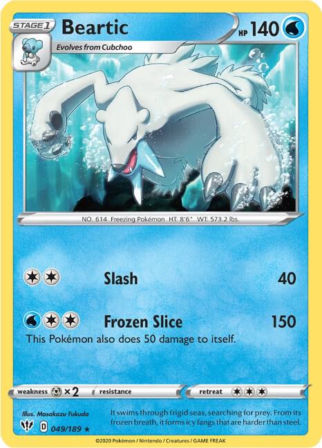 Beartic (049/189) (SWSH03)