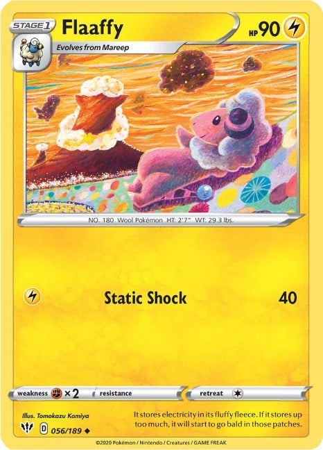 Image for Flaaffy (056/189) (SWSH03) - Pokemon