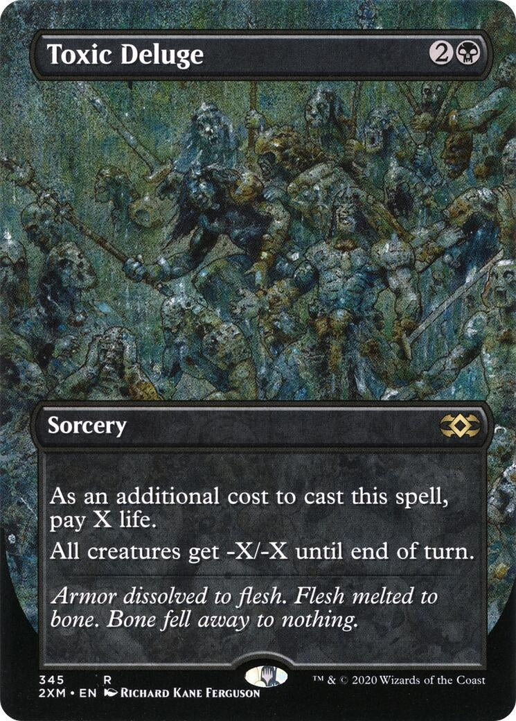Image for Toxic Deluge (Borderless) (345) - Magic: The Gathering
