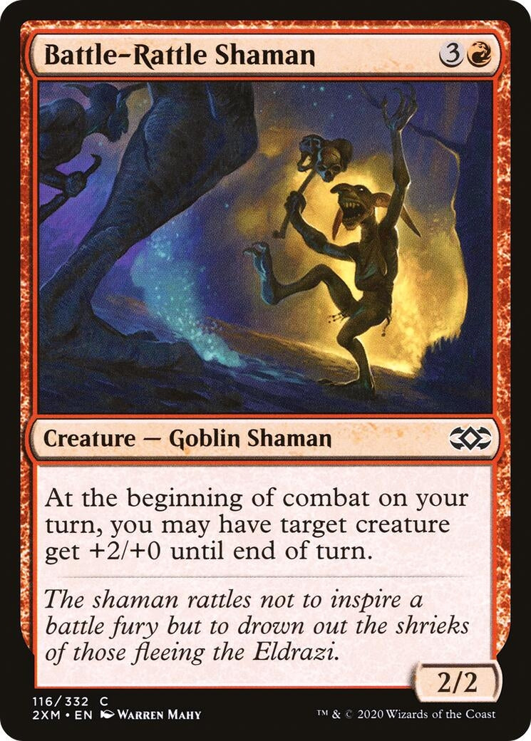 Image for Battle-Rattle Shaman (116) (2XM) - Magic: The Gathering