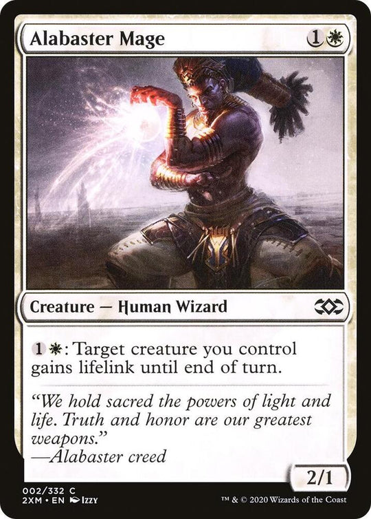 Image for Alabaster Mage (2) (2XM) - Magic: The Gathering