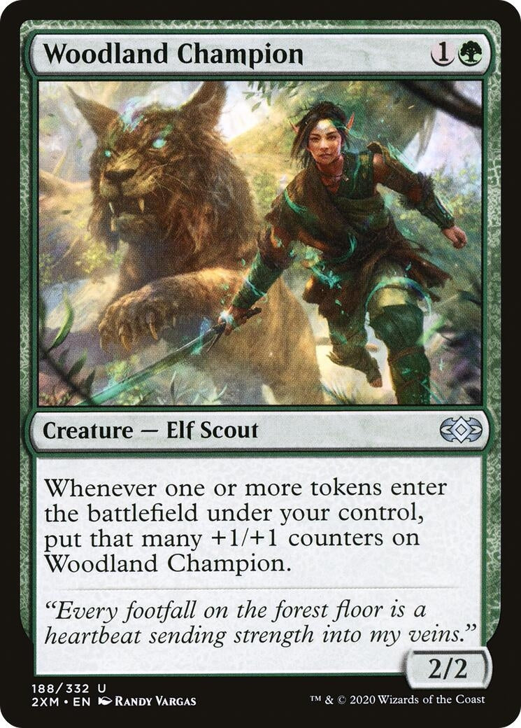 Image for Woodland Champion (188) - Magic: The Gathering