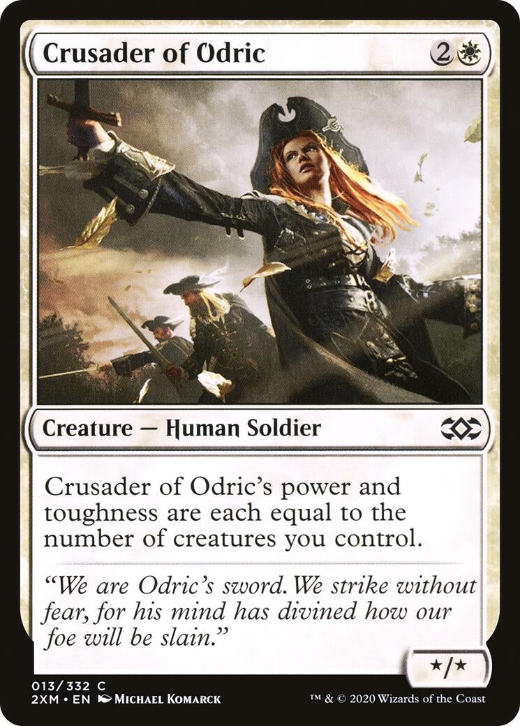 Image for Crusader of Odric (13) (2XM) - Magic: The Gathering