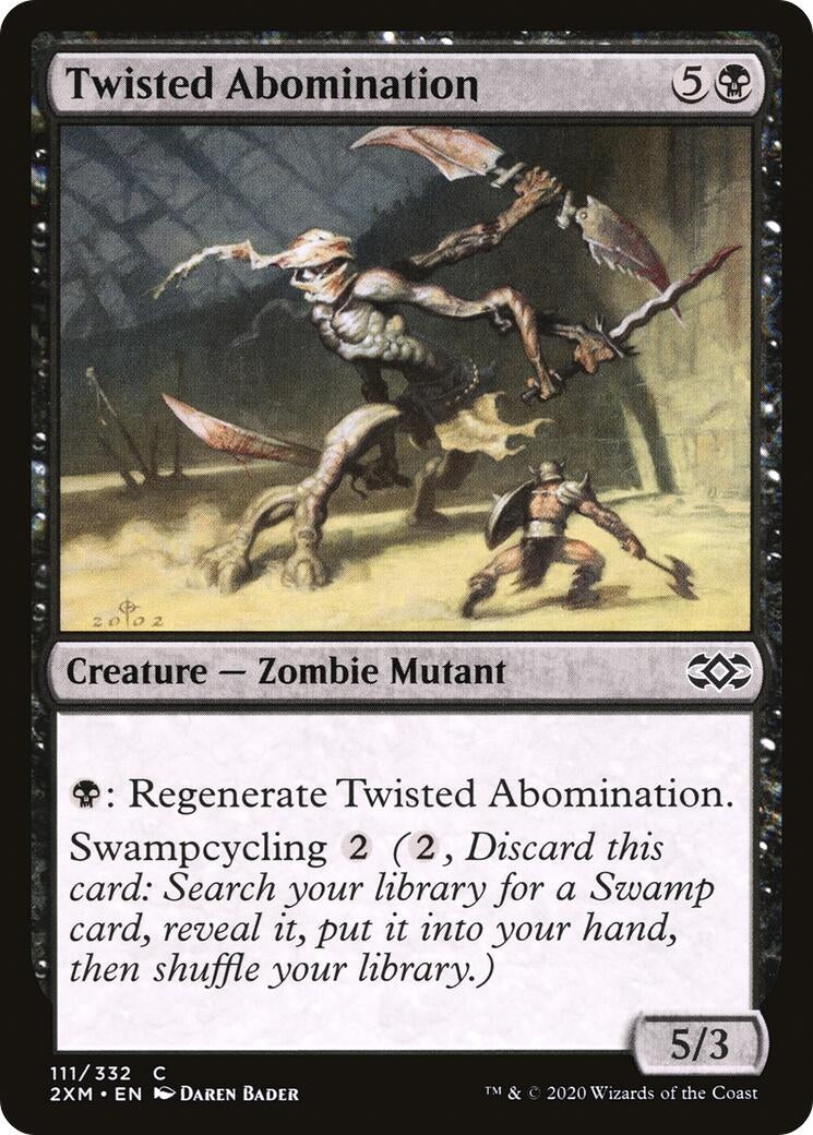 Image for Twisted Abomination (111) - Magic: The Gathering