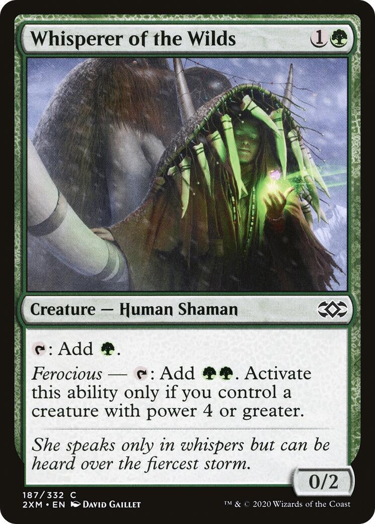 Image for Whisperer of the Wilds (187) - Magic: The Gathering
