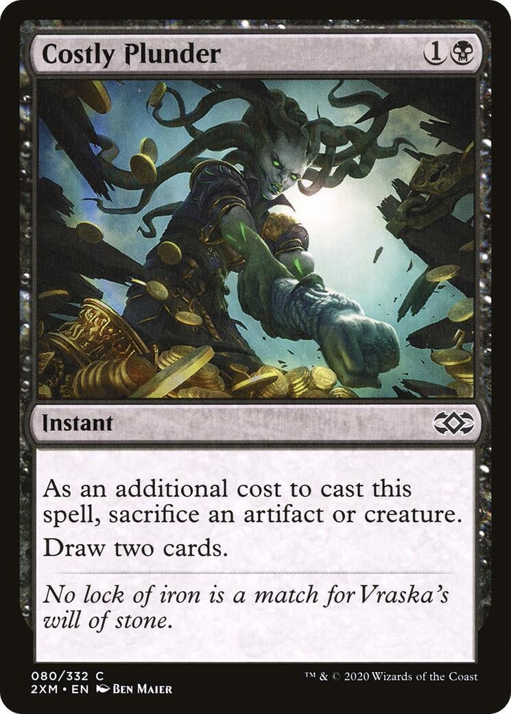 Image for Costly Plunder (80) (2XM) - Magic: The Gathering