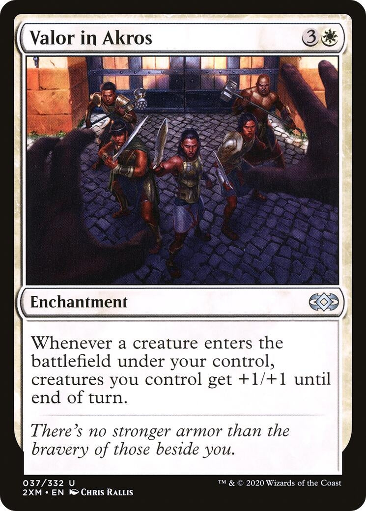 Image for Valor in Akros (37) - Magic: The Gathering