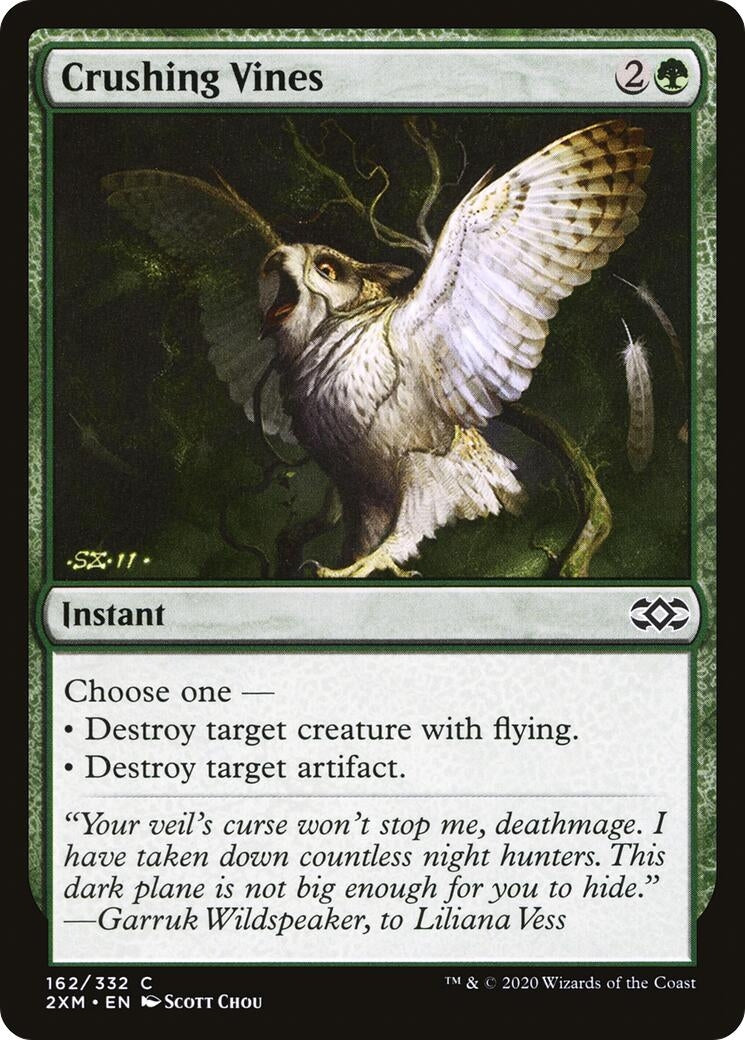 Image for Crushing Vines (162) - Magic: The Gathering
