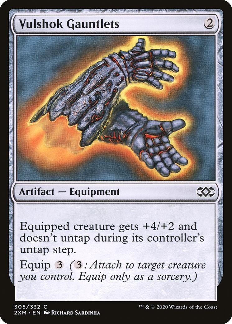 Image for Vulshok Gauntlets (305) - Magic: The Gathering