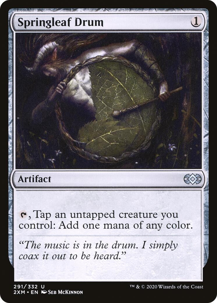Image for Springleaf Drum (291) - Magic: The Gathering