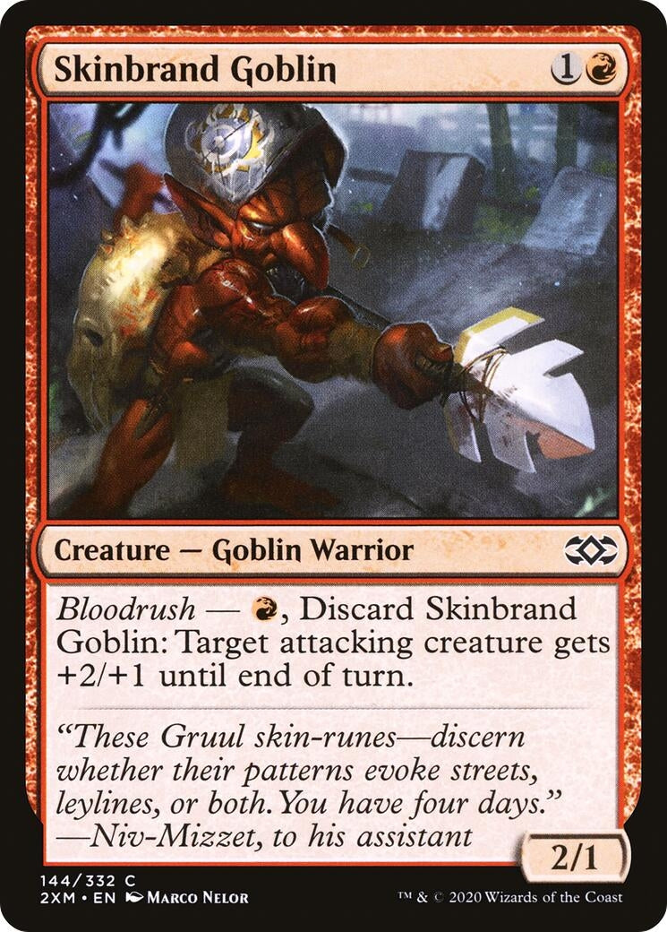 Image for Skinbrand Goblin (144) (2XM) - Magic: The Gathering