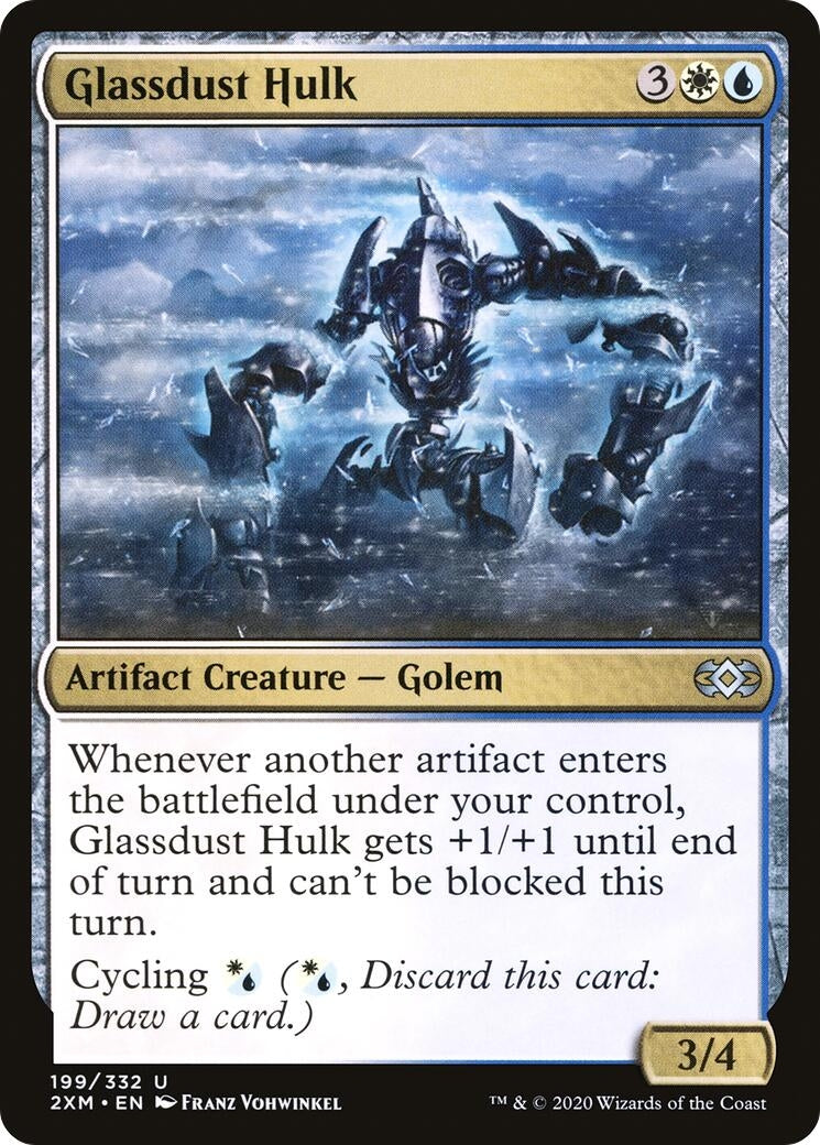 Image for Glassdust Hulk (199) (2XM) - Magic: The Gathering