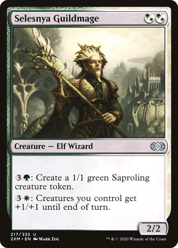 Image for Selesnya Guildmage (217) (2XM) - Magic: The Gathering