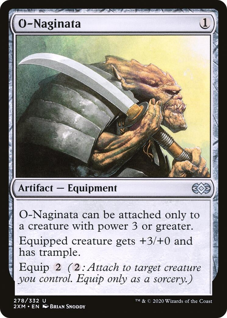 Image for O-Naginata (278) (2XM) - Magic: The Gathering