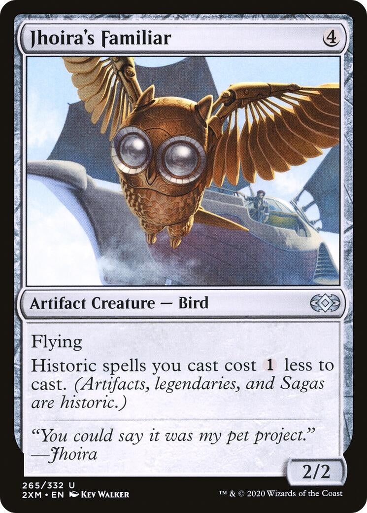 Image for Jhoira's Familiar (265) (2XM) - Magic: The Gathering