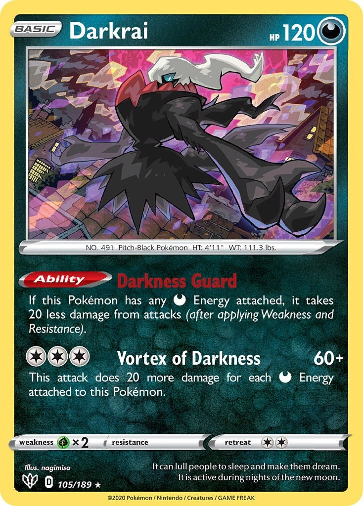 Image for Darkrai (105/189) (PR) - Pokemon