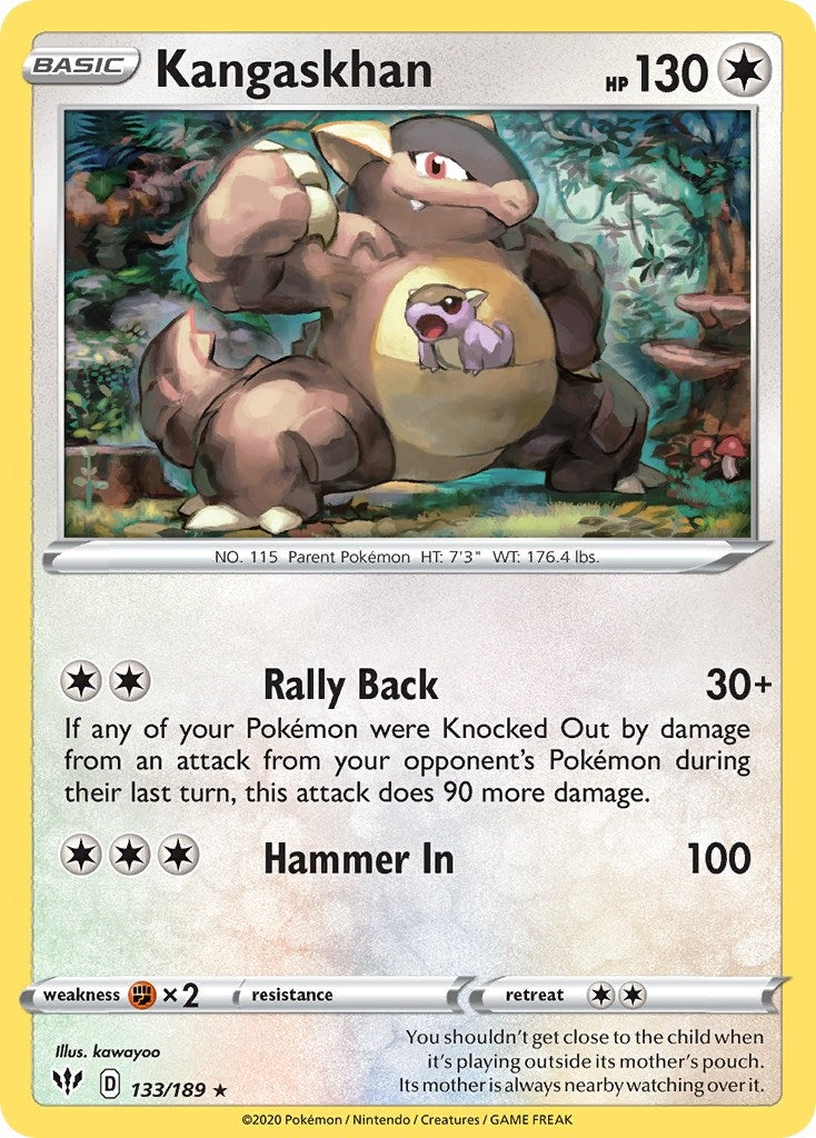 Image for Kangaskhan (133/189) (PR) - Pokemon