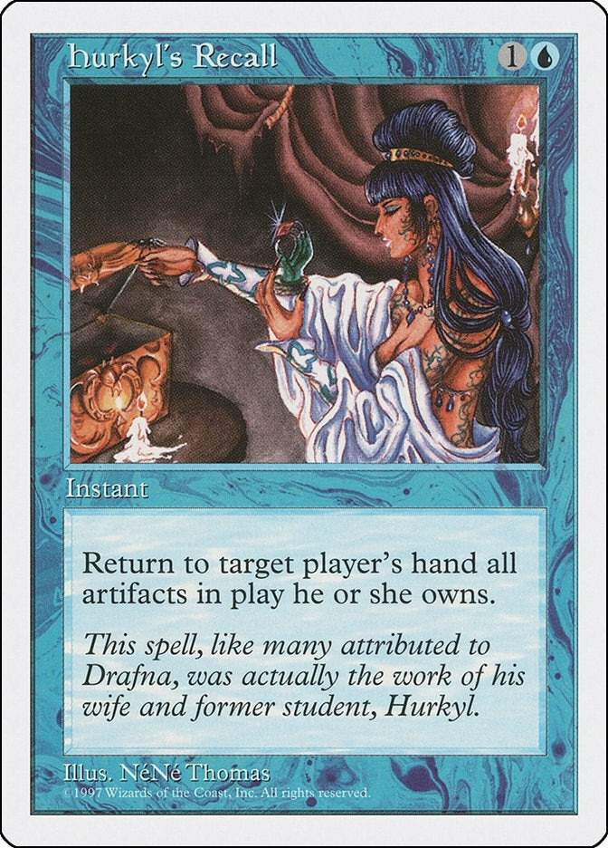 Image for Hurkyl's Recall - Magic: The Gathering