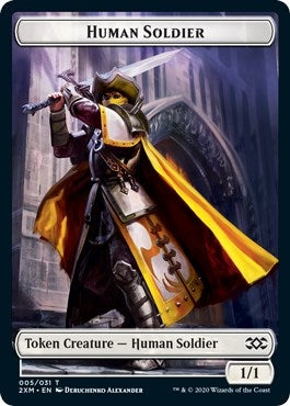Image for Human Soldier // Tuktuk the Returned Double-Sided Token (5 // 28) - Magic: The Gathering
