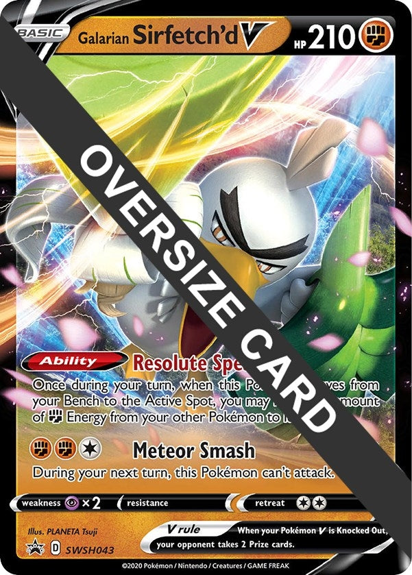 Image for Galarian Sirfetch'd V - SWSH043 (SWSH043) (PR) - Pokemon