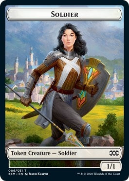 Image for Soldier // Squirrel Double-Sided Token (6 // 18) (2XM) - Magic: The Gathering