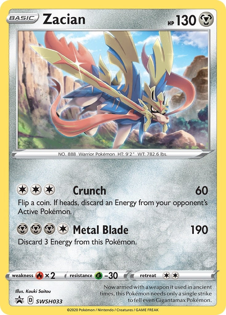 Image for Zacian - SWSH033 (SWSH033) (SWSD) - Pokemon