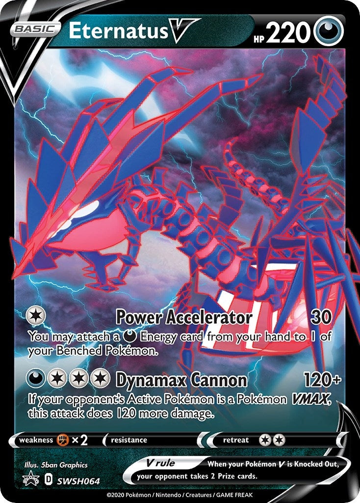 Image for Eternatus V - SWSH064 (SWSH064) (SWSD) - Pokemon