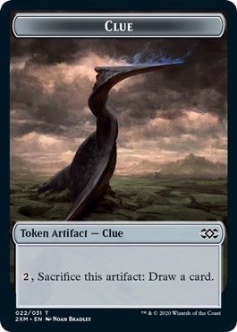 Image for Clue // Myr (024) Double-sided Token (22 // 24) - Magic: The Gathering
