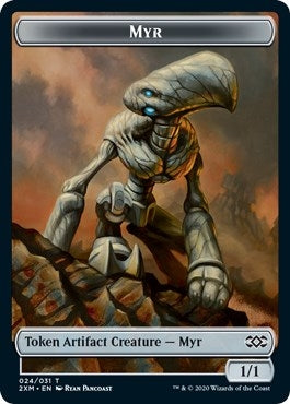 Image for Myr (024) // Thopter (026) Double-Sided Token (24 // 26) - Magic: The Gathering
