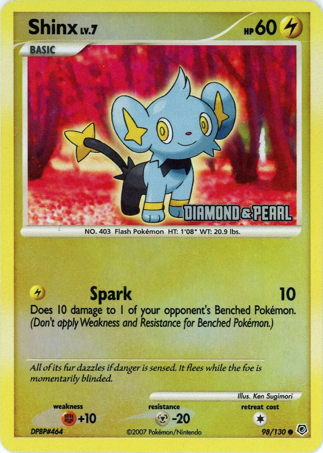 Image for Shinx - 98/130 [Diamond & Pearl] (098/130) (BKP) - Pokemon