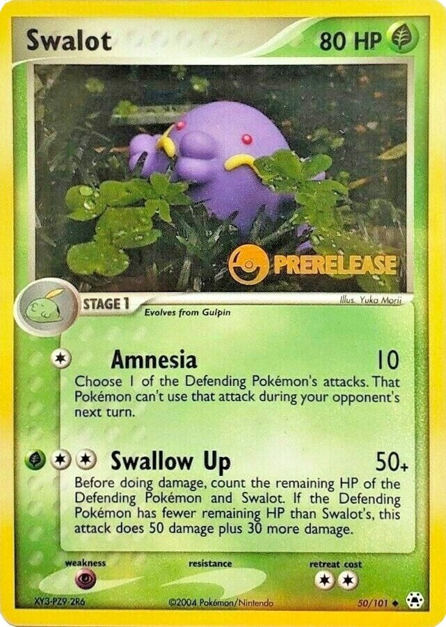 Image for Swalot - 50/101 (Prerelease) (50/101) (PR) - Pokemon