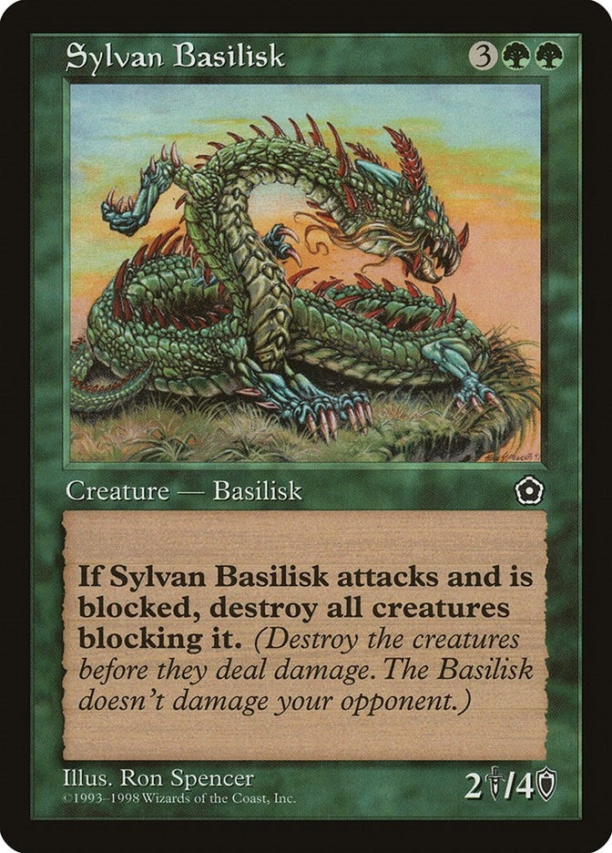 Image for Sylvan Basilisk - Magic: The Gathering