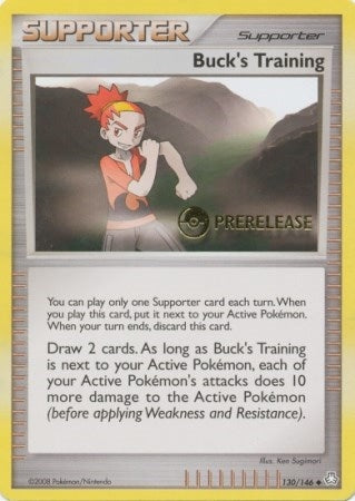 Image for Buck's Training - 130/146 (Prerelease) (130) (MCAP) - Pokemon