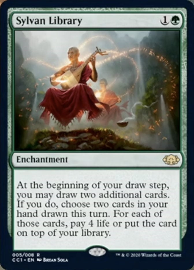 Image for Sylvan Library (5) - Magic: The Gathering