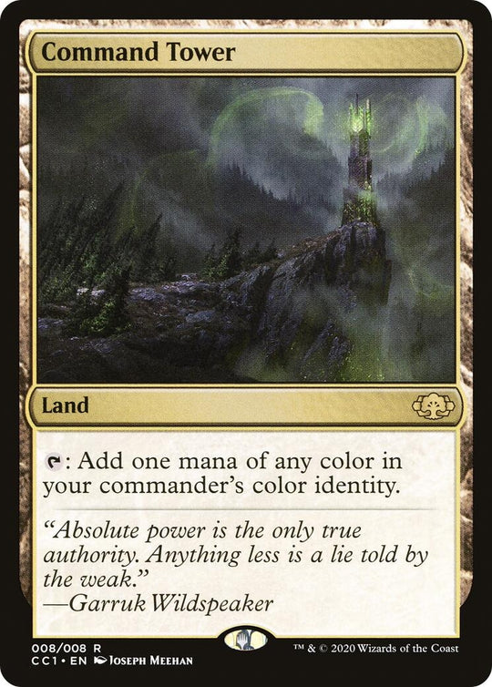 Image for Command Tower (8) (CC1) - Magic: The Gathering