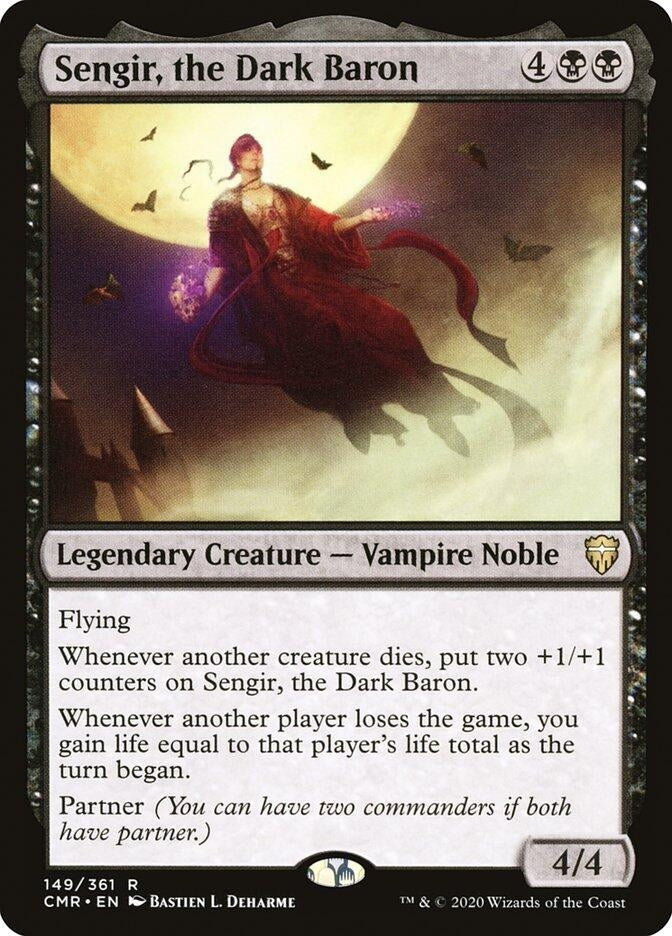 Image for Sengir, the Dark Baron (149) - Magic: The Gathering