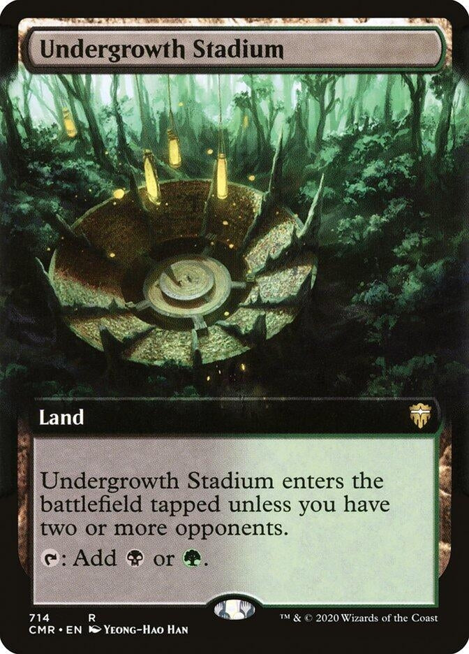 Image for Undergrowth Stadium (Extended Art) (714) - Magic: The Gathering