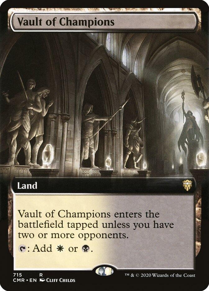 Image for Vault of Champions (Extended Art) (715) - Magic: The Gathering