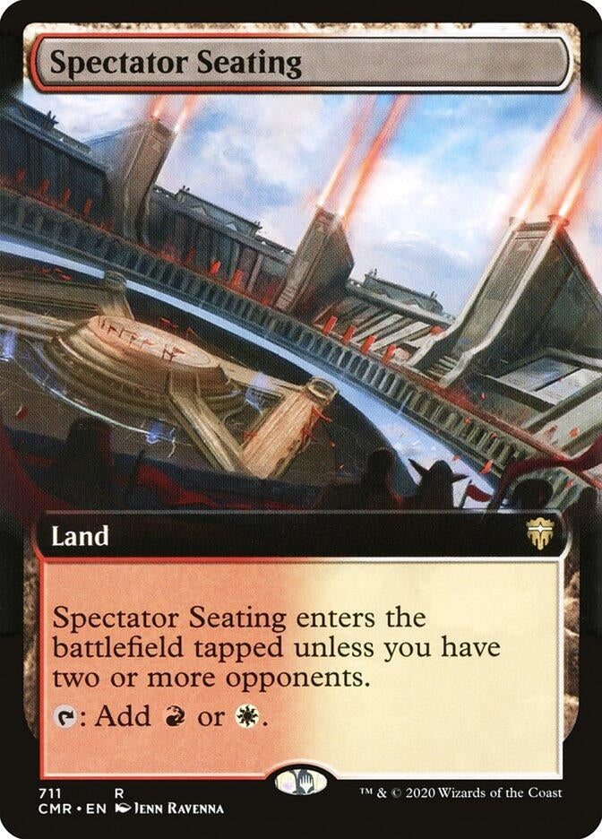 Image for Spectator Seating (Extended Art) (711) - Magic: The Gathering
