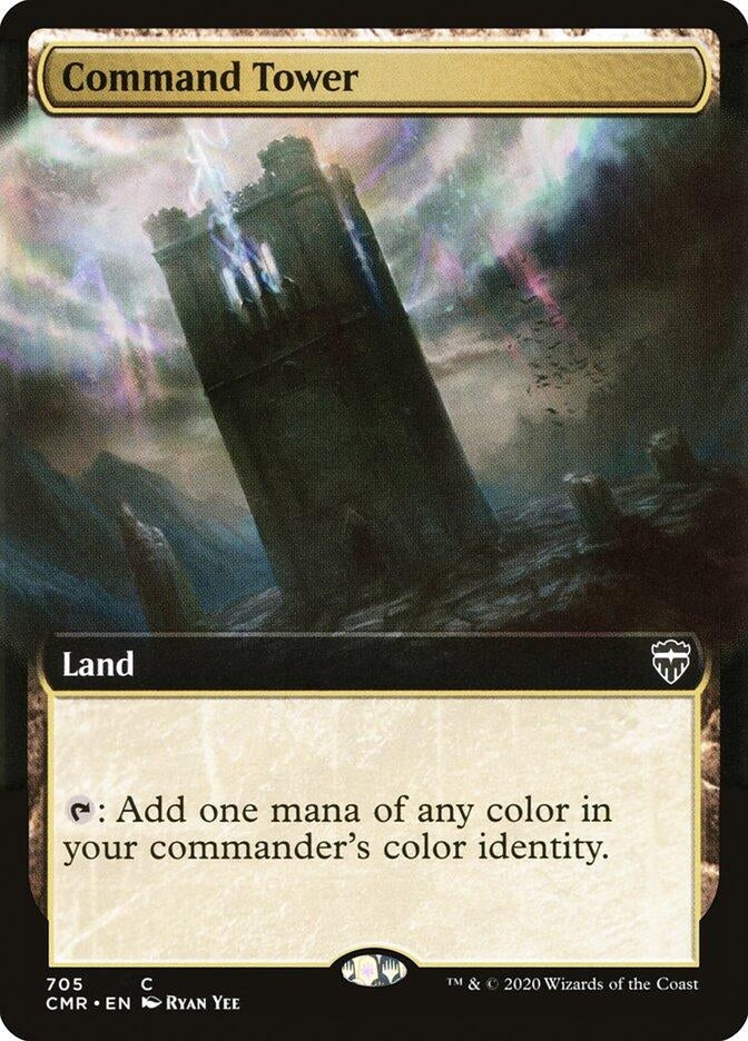 Image for Command Tower (Extended Art) (705) - Magic: The Gathering