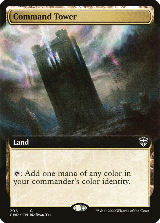 Image for Command Tower (Extended Art) (705) (CMR) - Magic: The Gathering