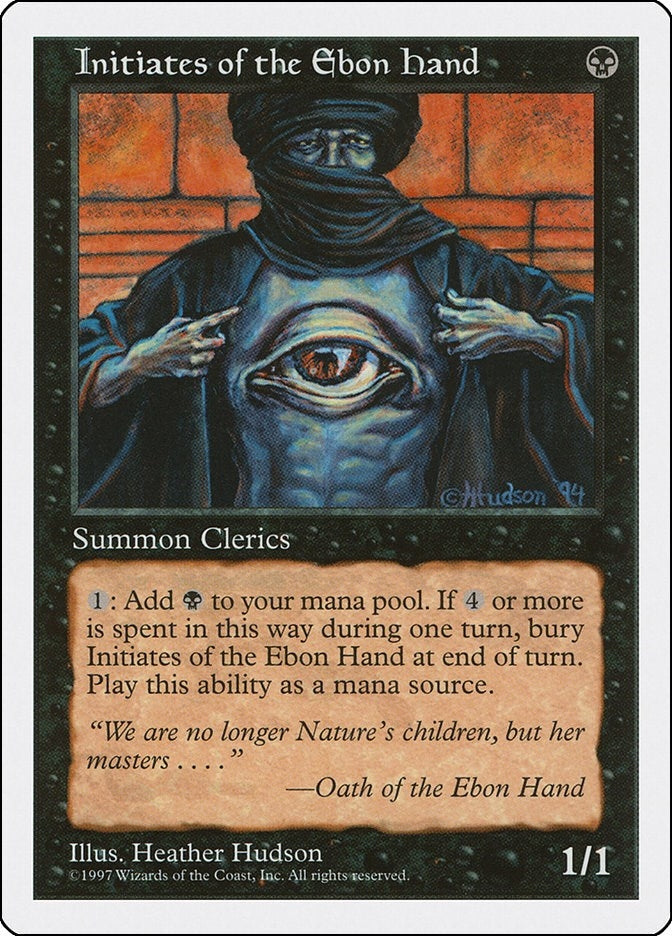 Image for Initiates of the Ebon Hand - Magic: The Gathering