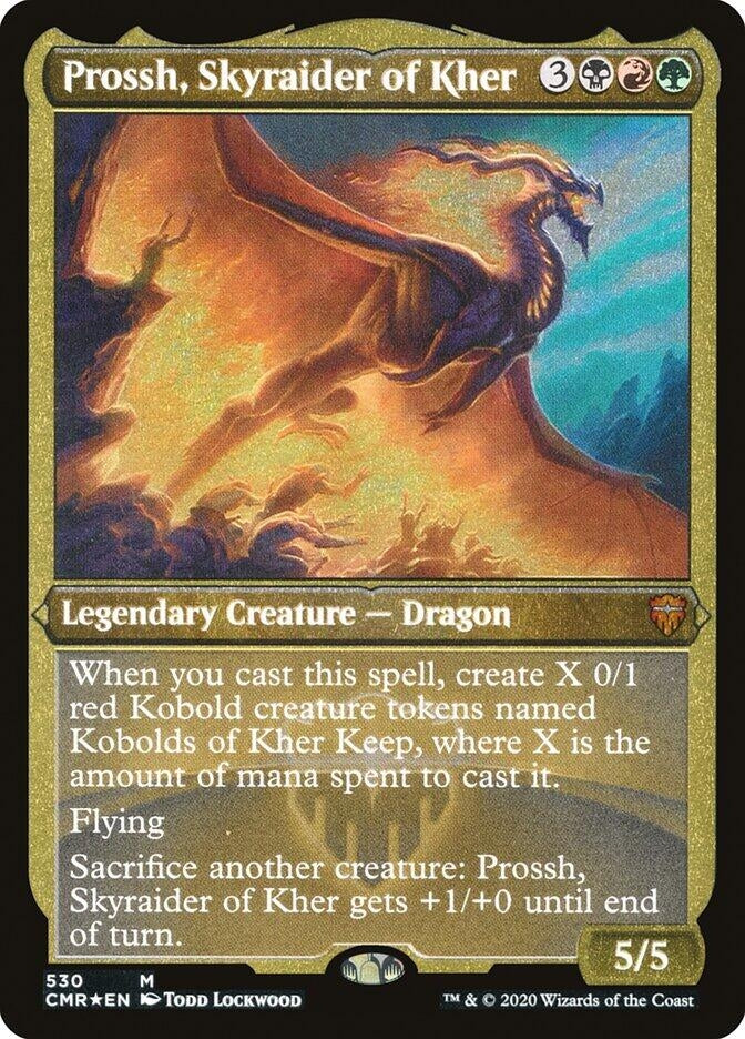 Image for Prossh, Skyraider of Kher (Foil Etched) (530) - Magic: The Gathering