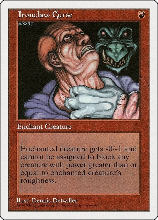 Image for Ironclaw Curse - Magic: The Gathering