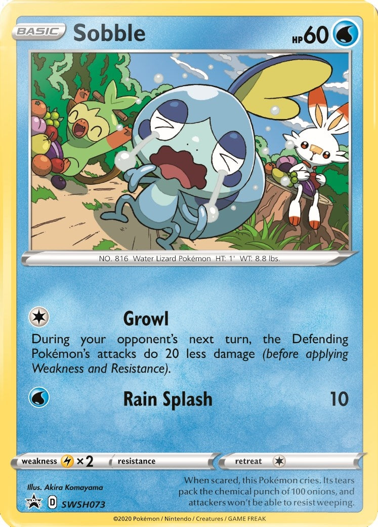 Image for Sobble - SWSH073 (SWSH073) (SWSD) - Pokemon